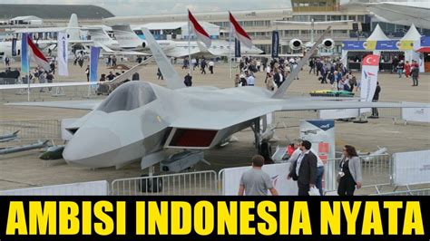 As Protes Indonesia Unjuk Gigi Ikut Program Pembuatan Jet Tempur