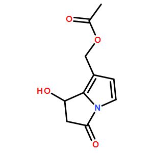 7 Acetyloxy Methyl 1 2 Dihydro 1 Hydroxy 3H Pyrrolizin 3 One CAS