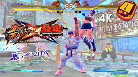 Street Fighter X Tekken 4k 2160p Vita3k Emulator On Pc Sony Ps Vita Youtube