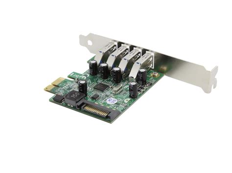 Pexusb3s4v 4 Port Pci Express Pcie Superspeed Usb 3 0 Controller Card Adapter With