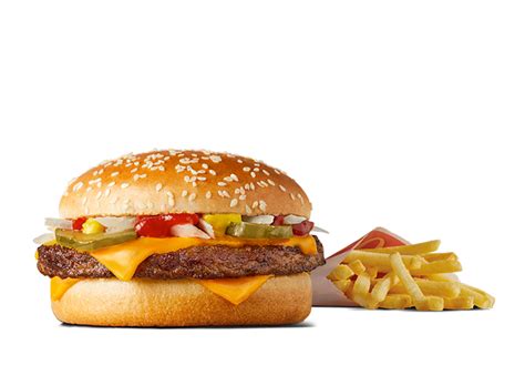 Deal Mcdonald S 5 Quarter Pounder And Small Fries 10 30am 10 30pm Frugal Feeds Nz