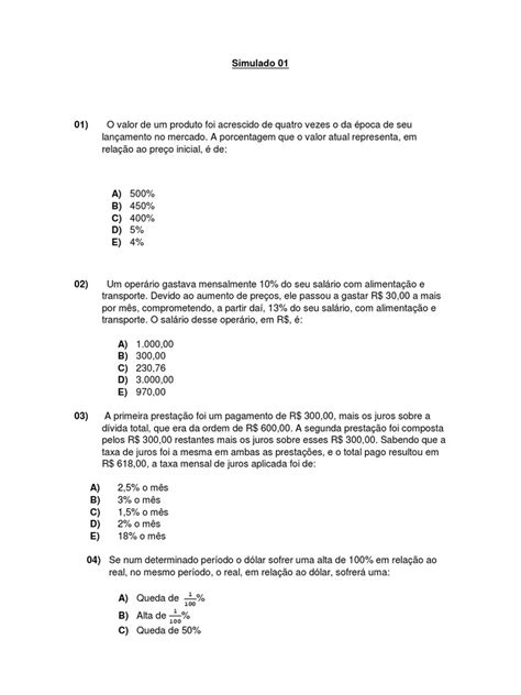 PDF Simulado Matematica DOKUMEN TIPS