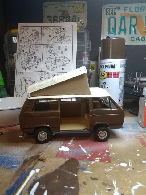 Volkswagen T Westfalia Joker Camper Plastic Model Vehicle Kit