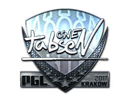 Sticker TabseN Foil Krakow 2017 CSGO Database