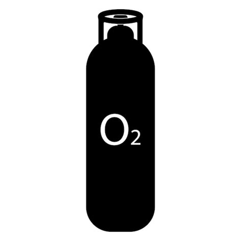 Premium Vector Oxygen Cylinder Icon Vector