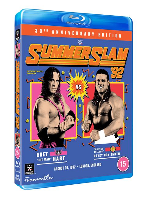 Summerslam Th Anniversary Edition Blu Ray Wwe Home Video Uk