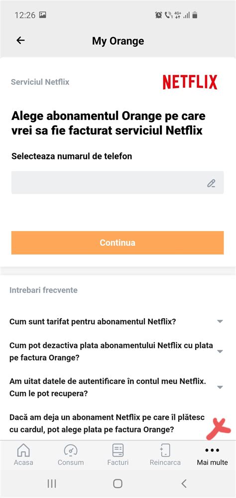 Rezolvat Re Schimbare Modalitate Plata Netflix Comunitatea Orange