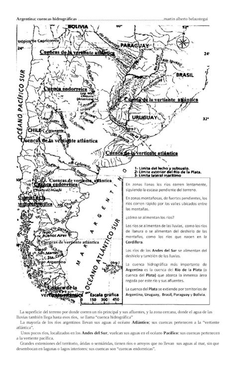 DOCX Cuencas hidrográficas de Argentina PDFSLIDE TIPS