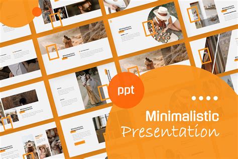 Minimalistic - Google Slide Template | Presentation Templates ~ Creative Market