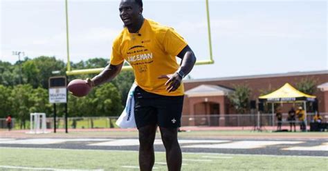 Saints LB Willie Gay Jr Hosts St Annual Youth Football Camp Canal Street Chronicles