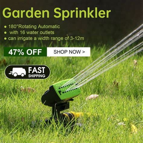 16 L Cher Garten Sprinkler 180 Rotierenden Automatische Bew Sserung Bew