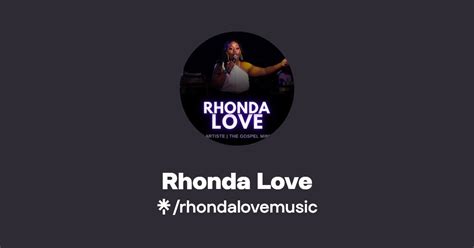 Rhonda Love Instagram Facebook Tiktok Linktree