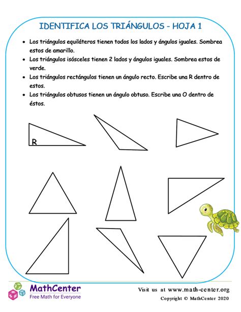 Segundo Grado Hojas De Trabajo Figuras Geométricas Math Center