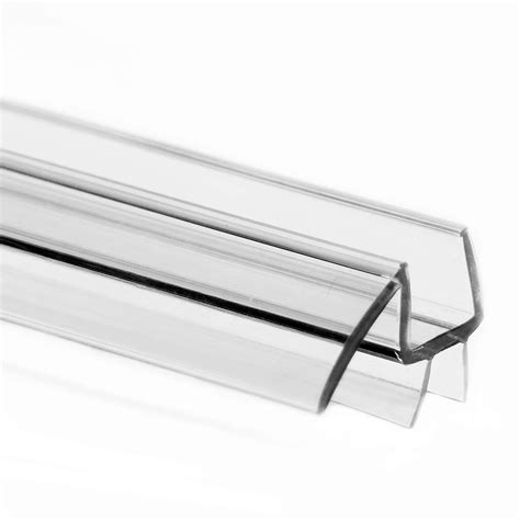 Buy Eatelle Frameless Shower Door Bottom Seal With Drip Rail For 1 4 6mm Thick Glass 36