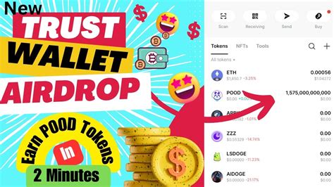 20 Trust Wallet Free Airdrop Trust Wallet POOD Token Airdrop