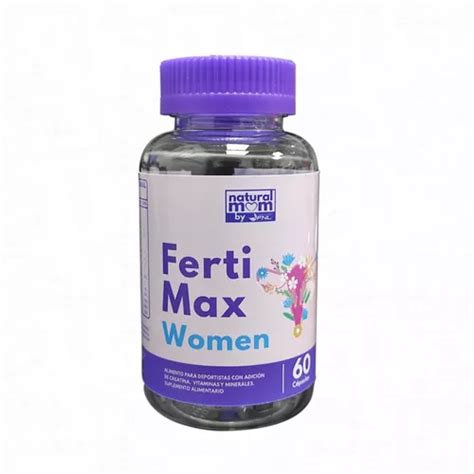 Fertimax Women 60 Caps Natural Mom By Fnl Creatina Vitaminas Cuotas Sin Interés