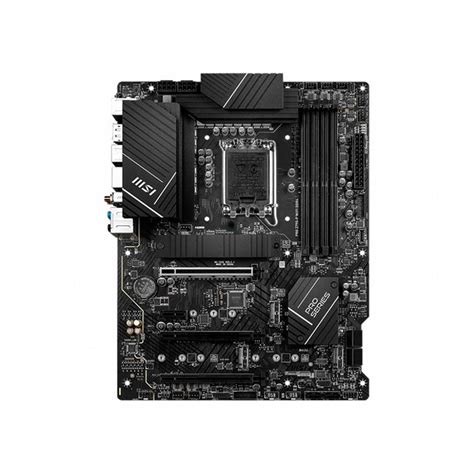 Tarjeta Madre Msi Pro Pro Z P Wifi Ddr Intel Lga Color Negro