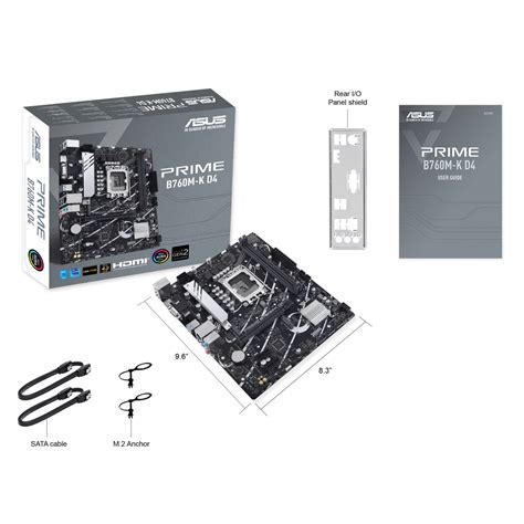 ASUS Prime B760M-K D4 Motherboard - Best Computers - Онлайн дэлгүүр
