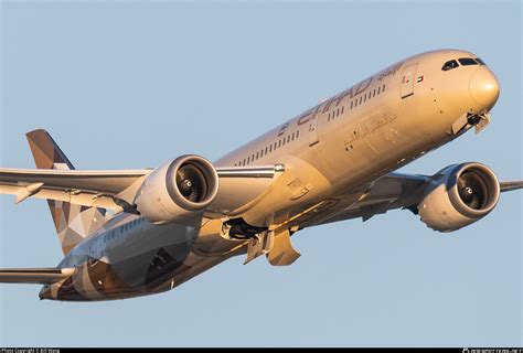 A6 BLU Etihad Airways Boeing 787 9 Dreamliner Photo By Bill Wang ID