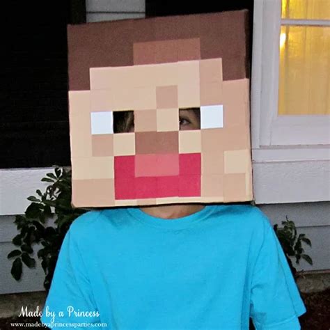 Minecraft Steve Head Template