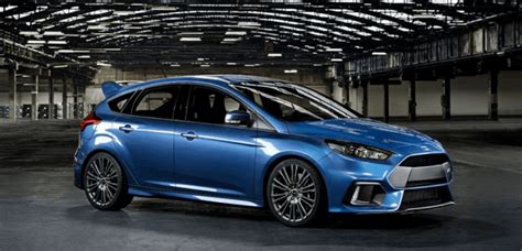 Confirmed Ford Focus Rs Will Come With Awd