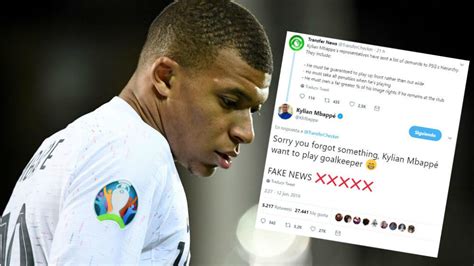 Mbappe Jokingly Responds To Twitter Account I Want To Play As