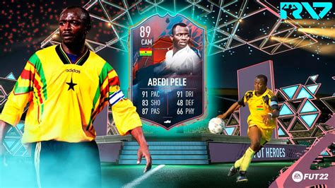 VALE EL PRECIO ABEDI PELE HEROES 89 PLAYER REVIEW FIFA 22 ULTIMATE