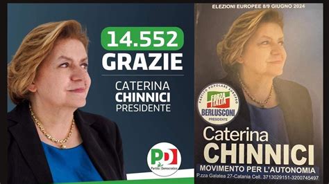 La Coerenza Di Caterina Chinnici Passa Dal Pd A Forza Italia Ma Nei