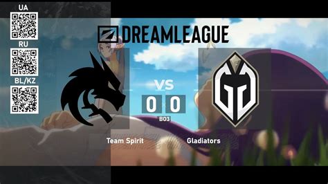 Team Spirit Vs Gaimin Gladiators Dreamleague Season Group Stage