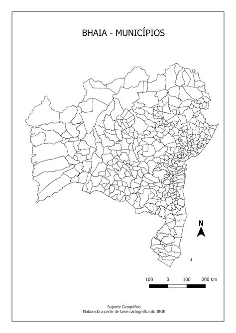 Mapa Munic Pios Da Bahia