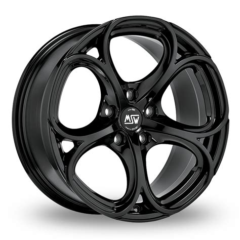 Msw By Oz Gloss Black Alloy Wheels Wheelbase