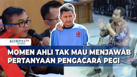 Alasan Ahli Yang Dihadirkan Polisi Tak Mau Jawab Pertanyaan Pihak Pegi