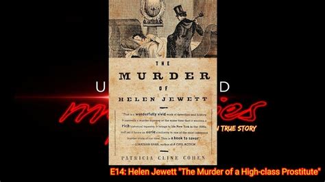 Unsolved Murders True Crime Stories Ep14 Helen Jewett The Murder