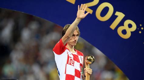 Luka Modric Wins World Cup Golden Ball Eurosport