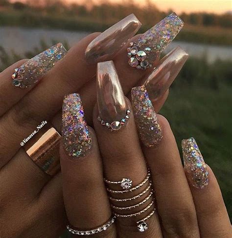 12 Most Popular Coffin Nail Designs To Try Yourself Nail Art Madness