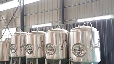 L Stainless Steel Conical Jacketed Beer Fermenter Fermentation Tanks