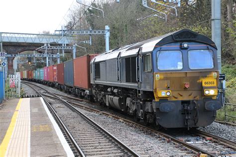 66303 With 4M59 At Reading West 30 11 23 GBRf Ex DRS 66303 Flickr