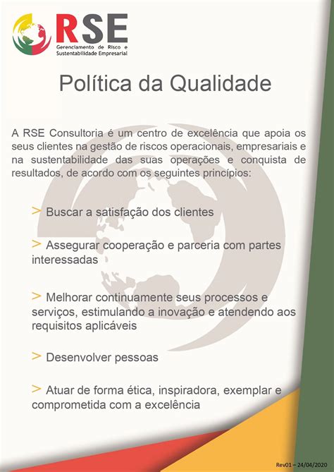 Política da Qualidade