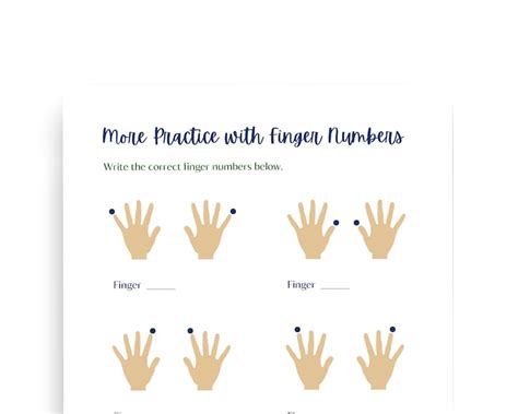 Finger Numbers Worksheet Beginner Piano Lessons Worksheet Kids Piano Worksheet Learning Finger ...