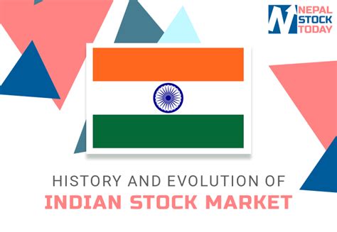 History And Evolution Of Indian Stock Market Nepal Stock Today