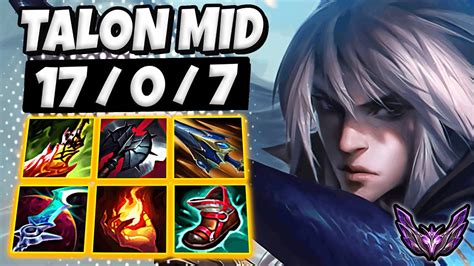 Talon Mid Vs Akali Otp Lol Korea Master Patch 144 Youtube