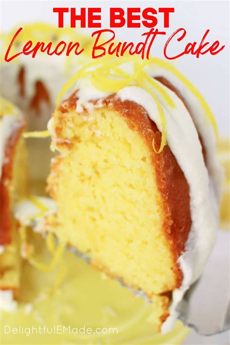 Super Moist Lemon Bundt Cake Recipe Artofit