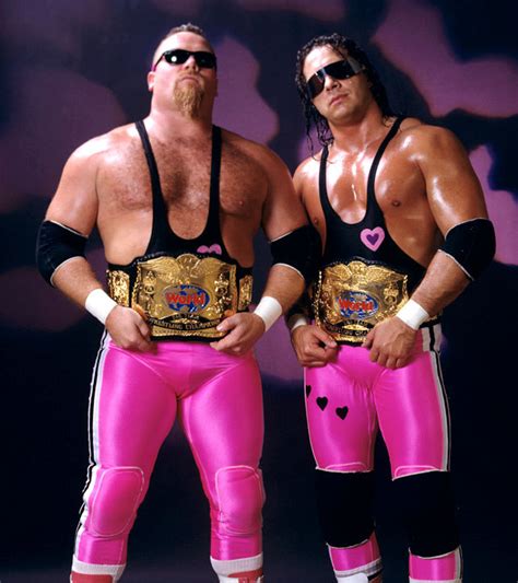 WWF World Tag Team Champions Hart Foundation - The Fishbulb Suplex