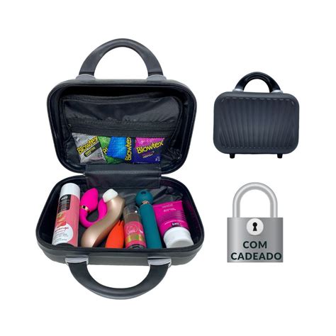 Maleta Porta Sex Shop Cadeado Sem Produtos Sex Shop Amor De Luxo O Seu Sexyshop Online