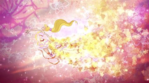 Imágenes de la transformación de Stella Harmonix en HD Winx Club All