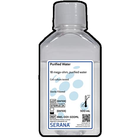 Purified Water Products