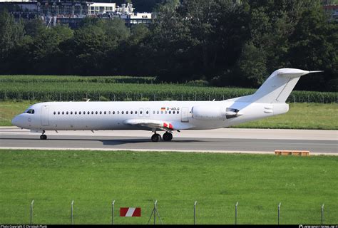 D AOLG Avanti Air Fokker 100 F28 Mark 0100 Photo By Christoph Plank