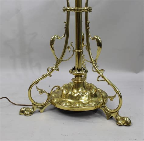 Art Nouveau Oil Lamp By Lampe Veritas