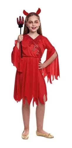 Disfraz De Diablita Para Ni As Talla Halloween Cuotas Sin Inter S