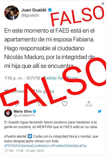 Mirá todas las fake news que circulan por las redes sobre Venezuela